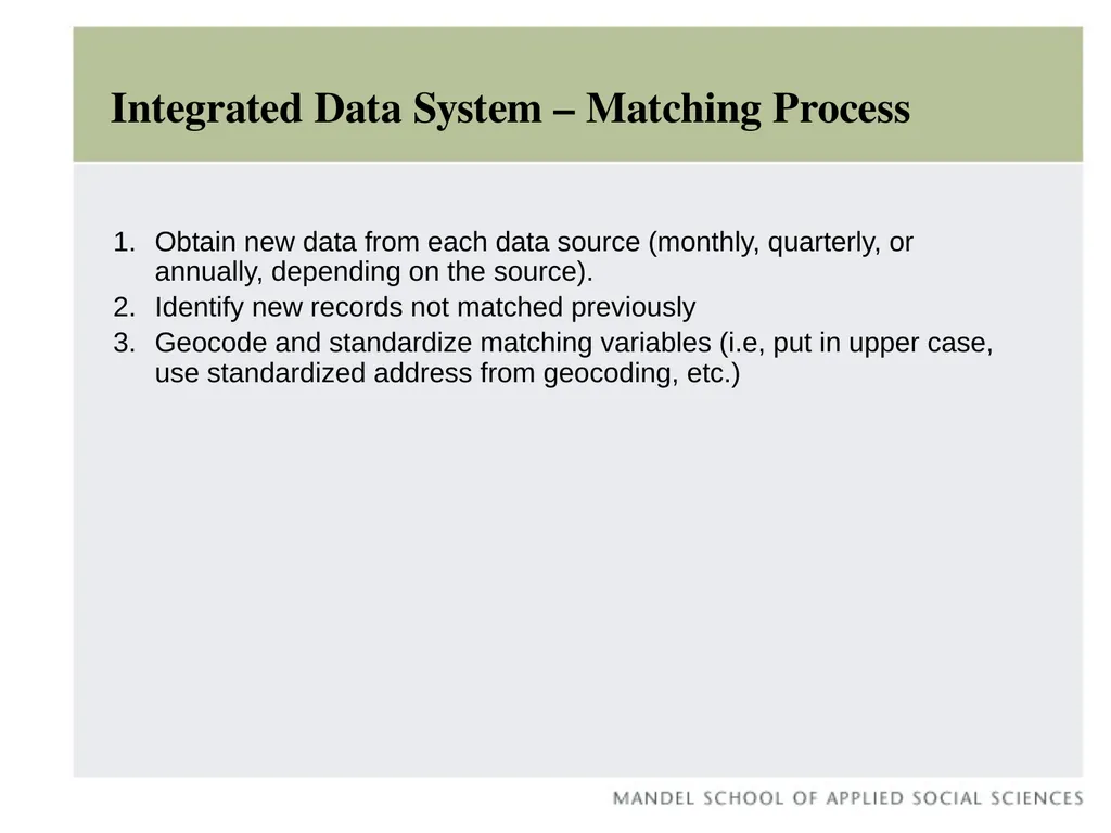 Early Childhood Integrated Data System Claudia - slide 6 of 29