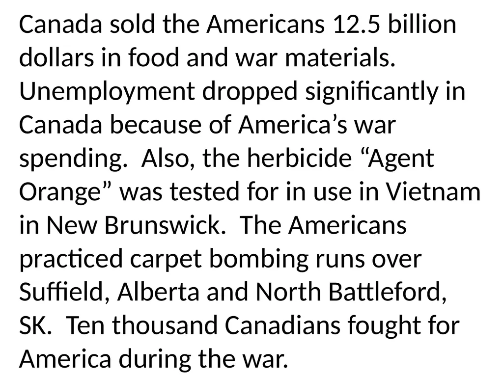 Canada & The Cold War Section 9 The Cold War - slide 27 of 32