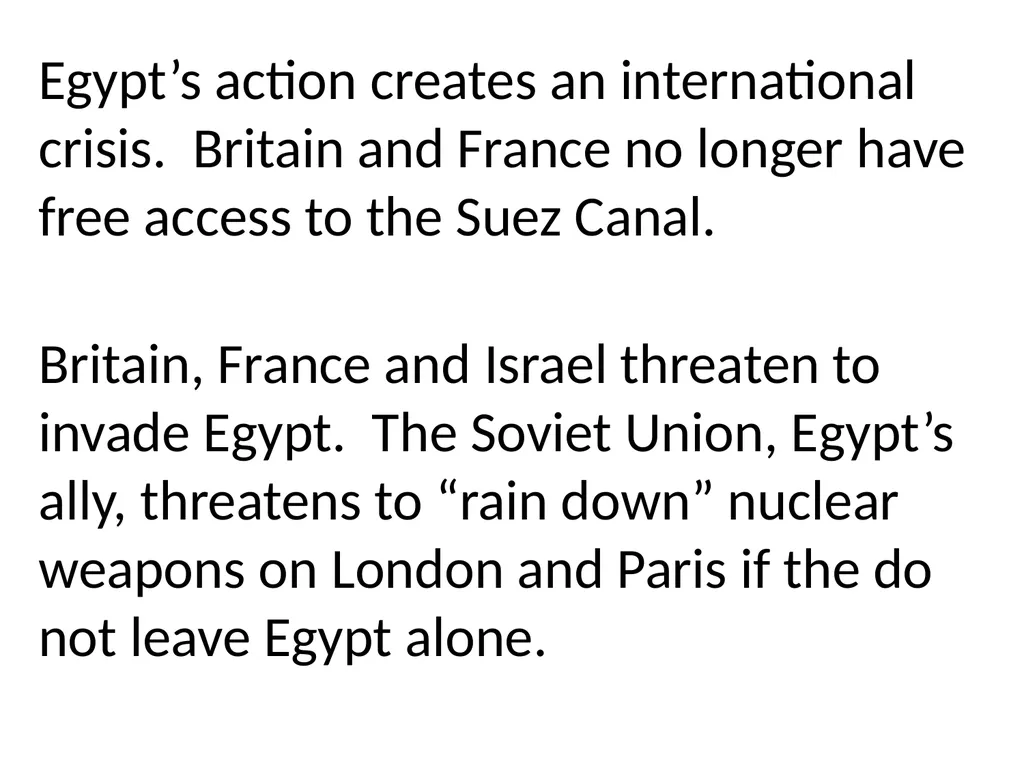 Canada & The Cold War Section 9 The Cold War - slide 15 of 32