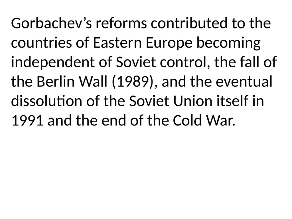 Canada & The Cold War Section 9 The Cold War - slide 32 of 32