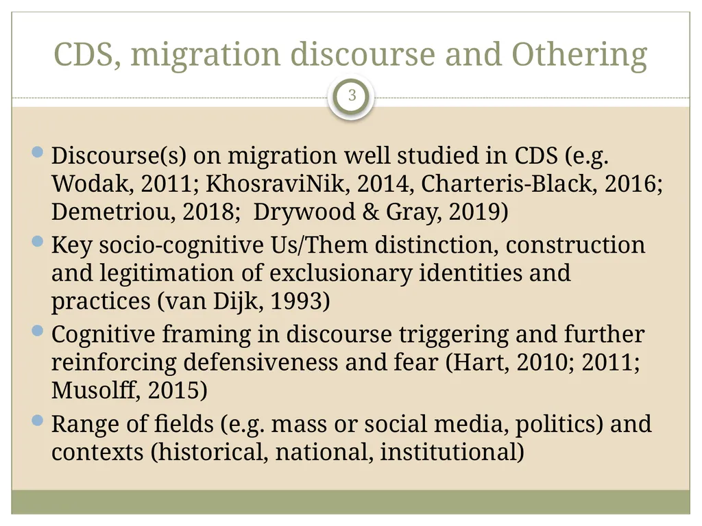 Gender and migration discourse in British - slide 3 of 21