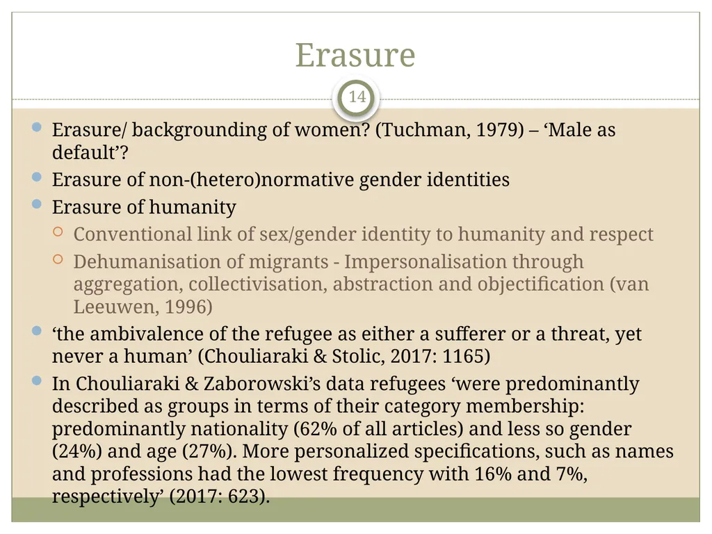 Gender and migration discourse in British - slide 14 of 21