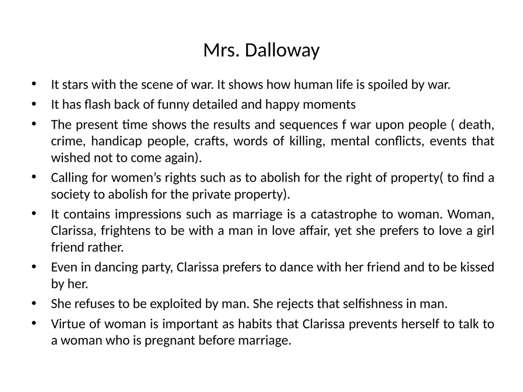 Virginia Woolf Adeline Virginia Woolf 1882 –1941) - slide 8 of 10