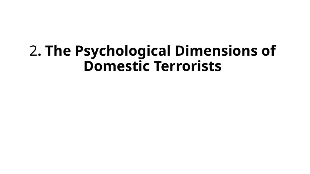 Extremist Hate Groups and the Lure toward Violence - slide 15 of 39