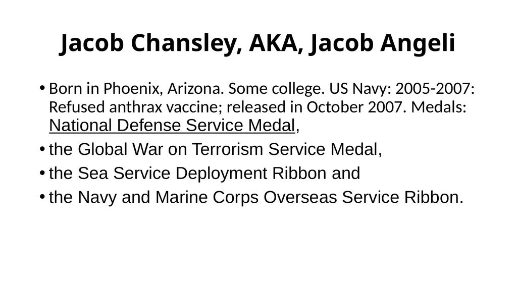 Extremist Hate Groups and the Lure toward Violence - slide 18 of 39