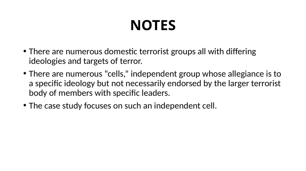 Extremist Hate Groups and the Lure toward Violence - slide 29 of 39