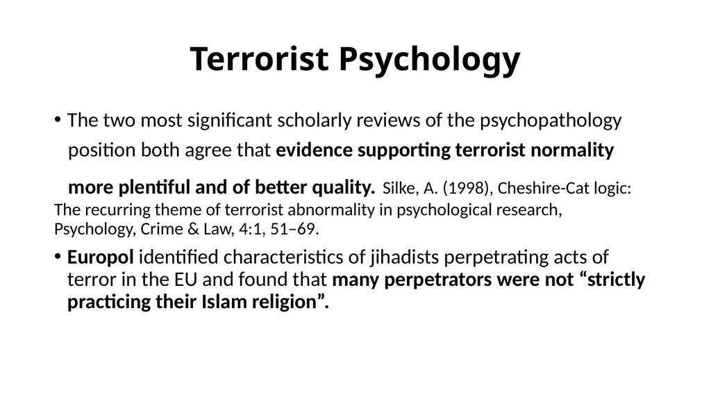 Extremist Hate Groups and the Lure toward Violence - slide 19 of 39