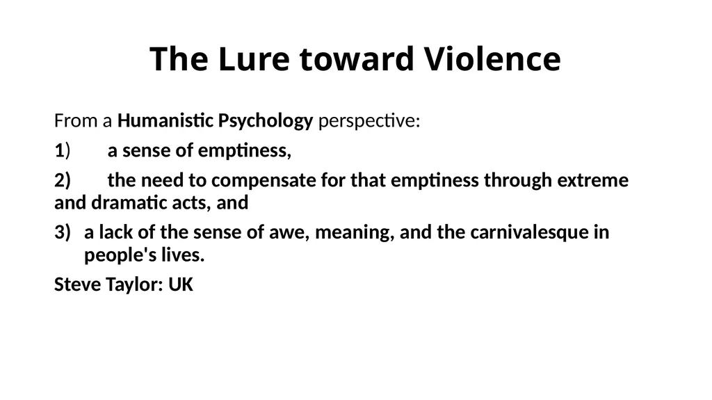 Extremist Hate Groups and the Lure toward Violence - slide 7 of 39
