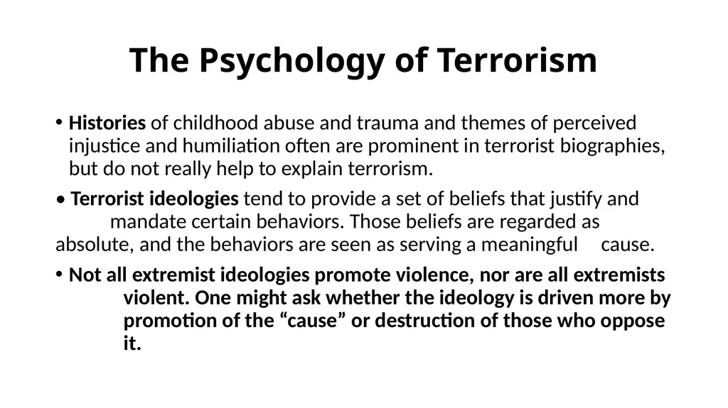 Extremist Hate Groups and the Lure toward Violence - slide 10 of 39