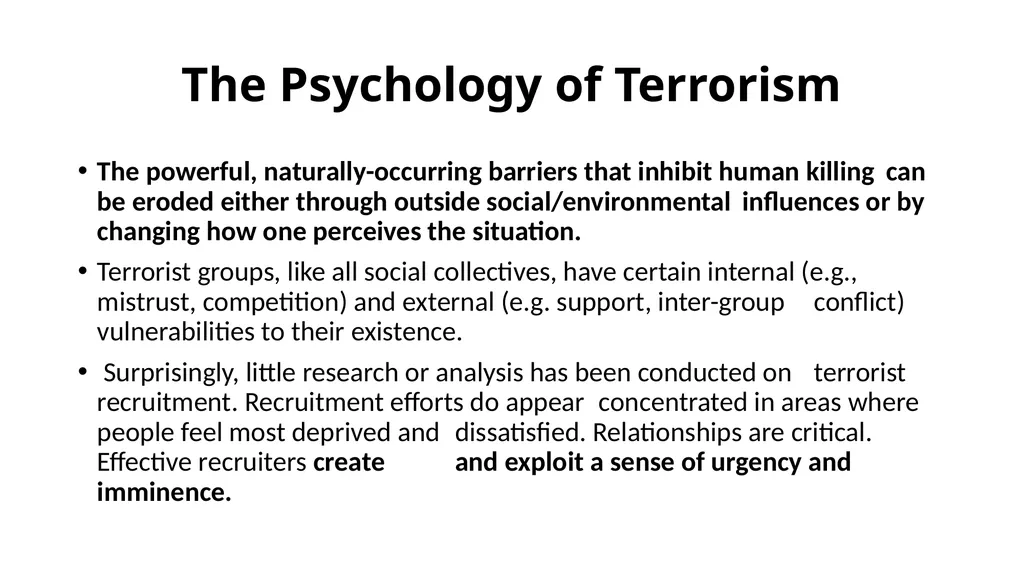 Extremist Hate Groups and the Lure toward Violence - slide 11 of 39
