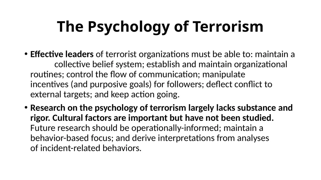 Extremist Hate Groups and the Lure toward Violence - slide 12 of 39