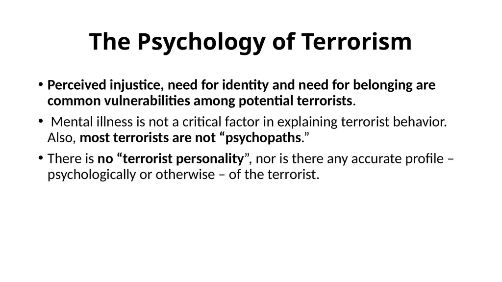 Extremist Hate Groups and the Lure toward Violence - slide 9 of 39