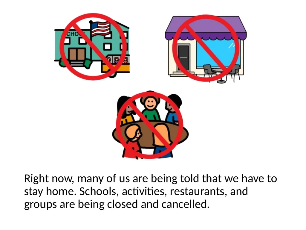 Why Do I Have to Stay Home? A Story about - slide 2 of 9