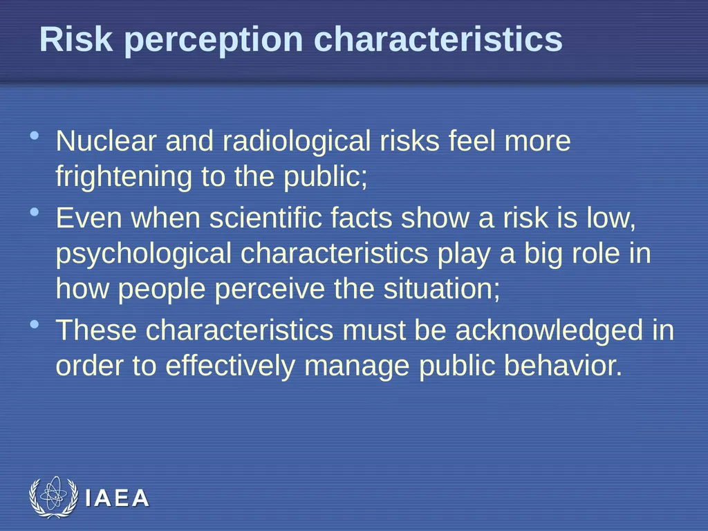 EPR-Public Communications L-04 Risk Perception - slide 6 of 33