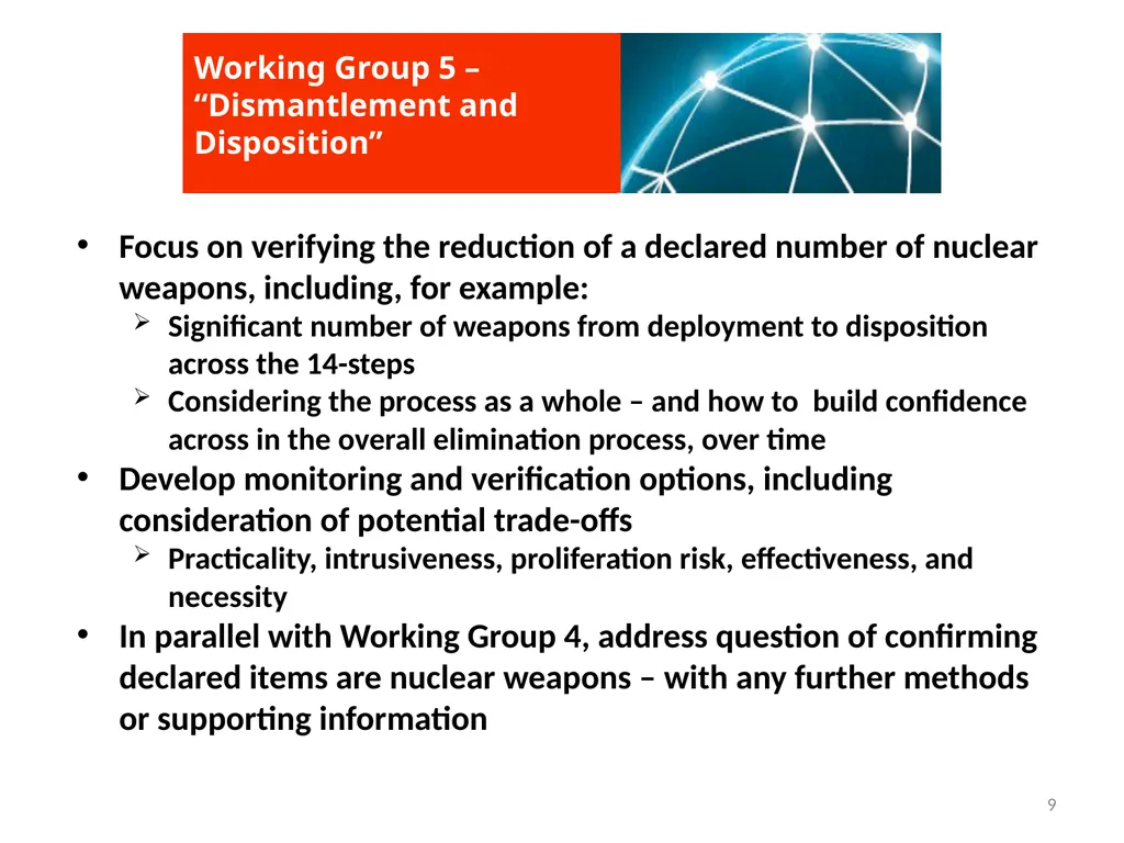 International Partnership for Nuclear Disarmament - slide 9 of 23