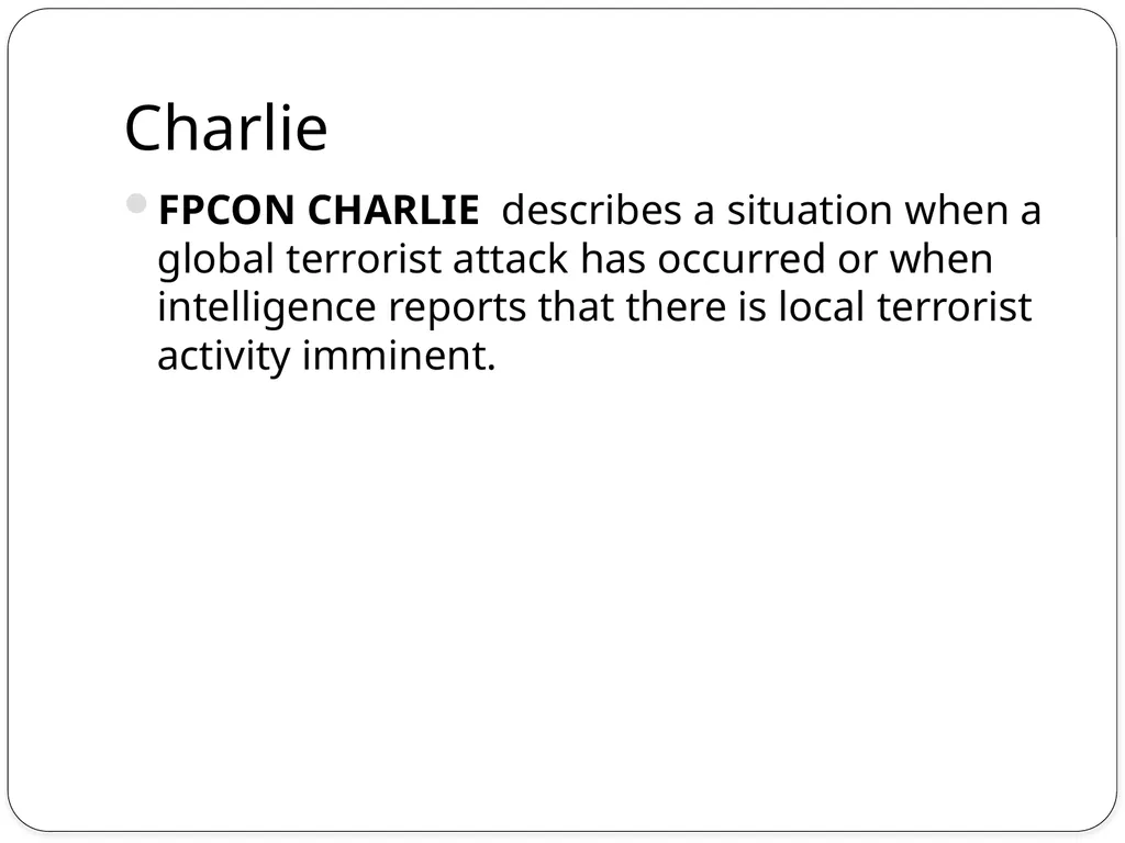 Force Protection What is Force Protection? Force - slide 9 of 13