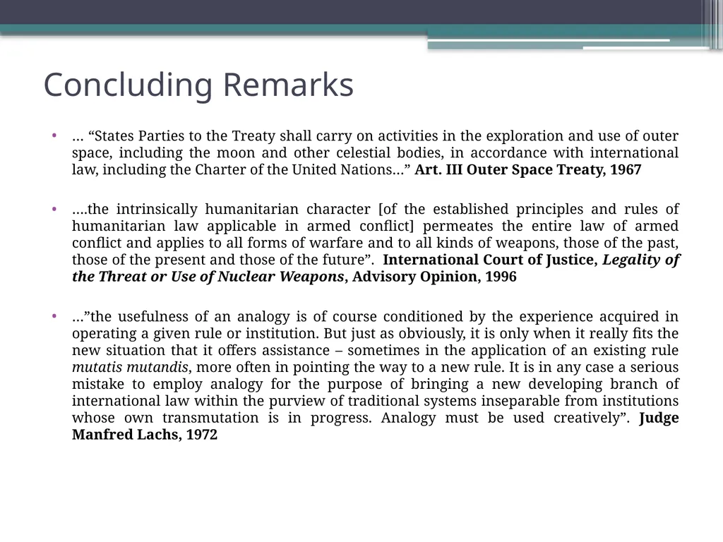 4th Manfred Lachs International Conference on - slide 7 of 7