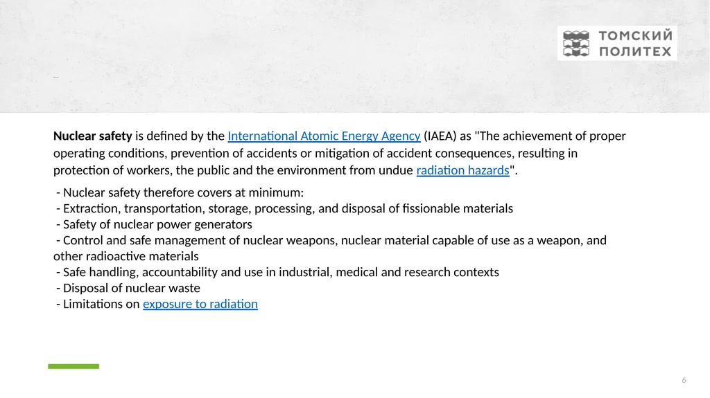 International approaches to provide nuclear - slide 6 of 10