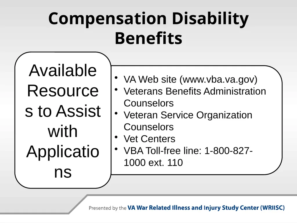VA Presumptive Service Connected Conditions - slide 27 of 28