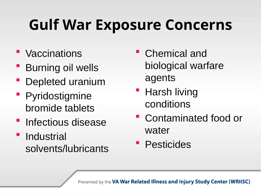 VA Presumptive Service Connected Conditions - slide 19 of 28