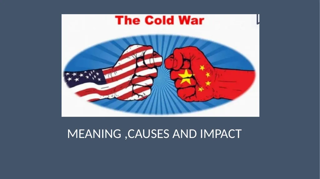 MEANING ,CAUSES AND IMPACT Meaning and definitions - slide 1 of 8