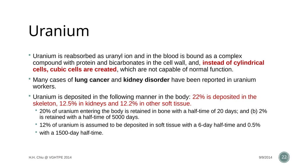 Radiation accidents and their managements Intern - slide 22 of 35