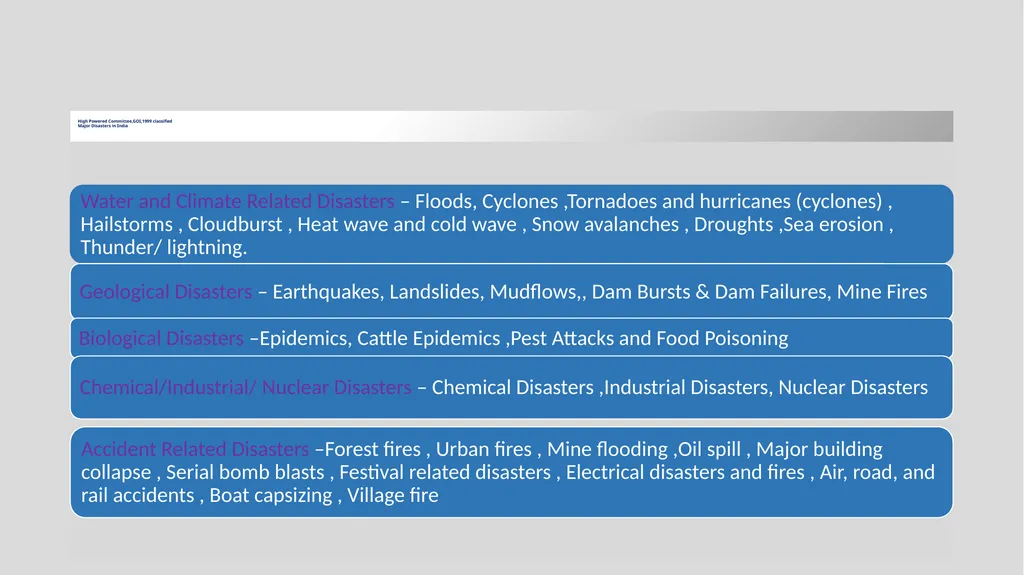 Environmental Education EDU 211 Topic-Disaster - slide 10 of 30