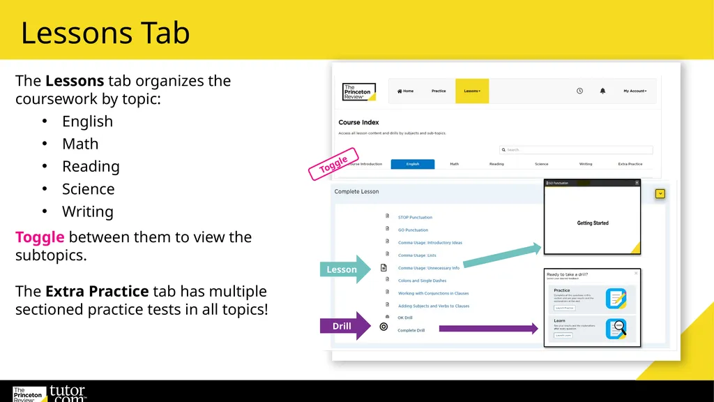 Guide to Your Student Portal You are enrolled into - slide 7 of 10