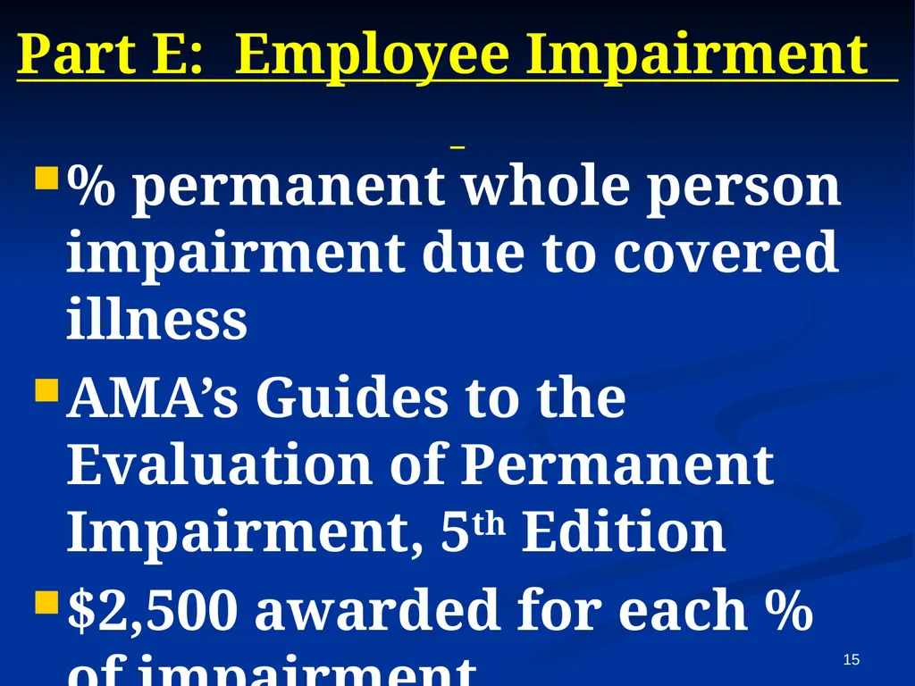 Energy Employees Occupational Illness Compensation - slide 15 of 26