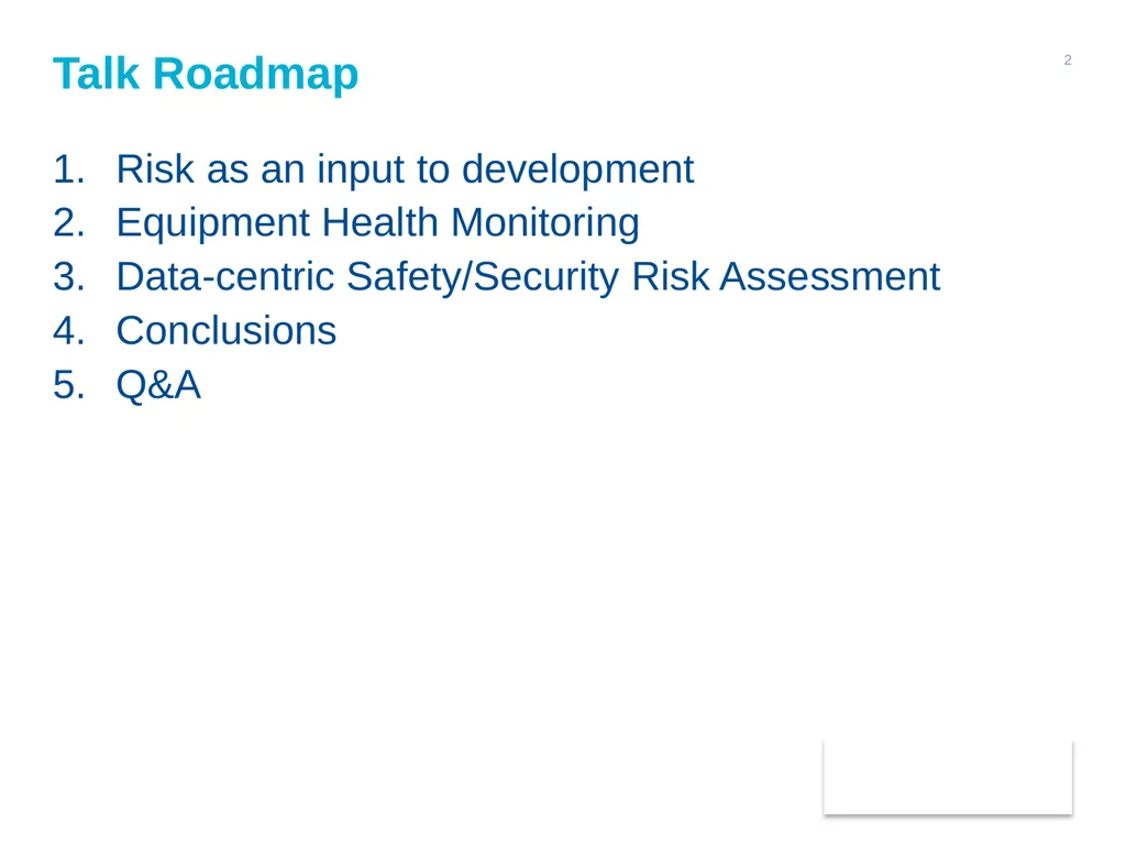 Combining Data Safety and Cyber Security: An - slide 2 of 22