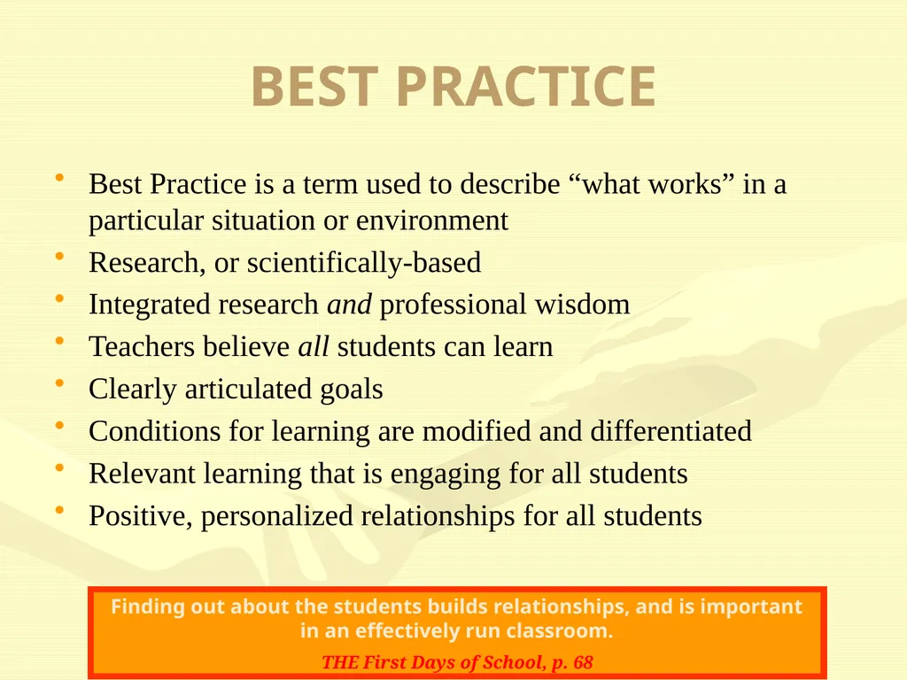 CLASSROOM MANAGEMENT WORKSHOP Joshua Independent - slide 16 of 27