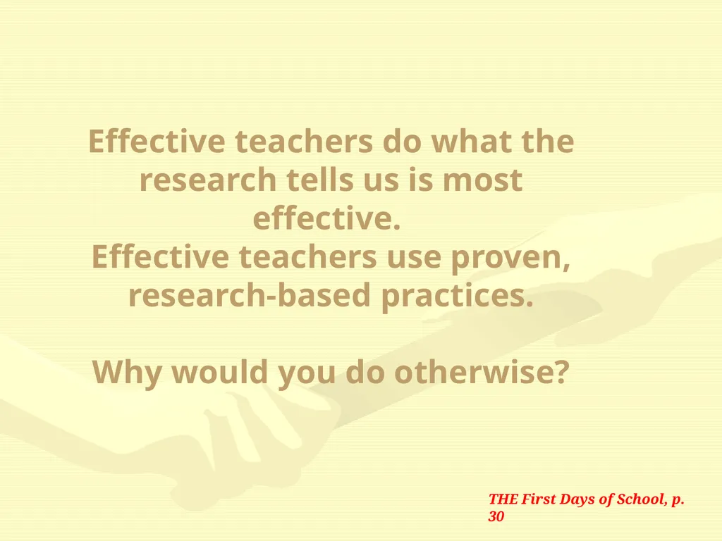 CLASSROOM MANAGEMENT WORKSHOP Joshua Independent - slide 18 of 27