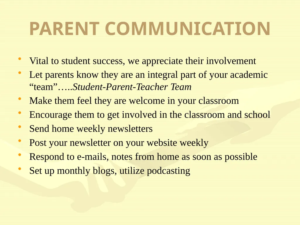 CLASSROOM MANAGEMENT WORKSHOP Joshua Independent - slide 23 of 27