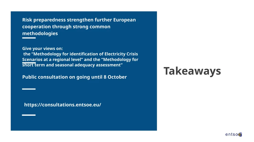 1 The Risk Preparedness Methodologies – Overview - slide 20 of 21