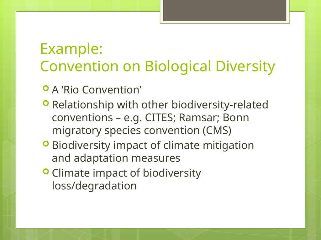 International Environmental Law: Overview 1 April - slide 15 of 19