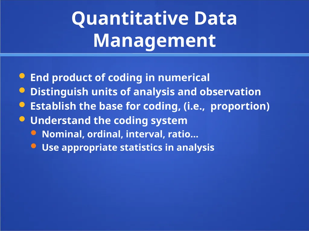 Content Analysis Content Analysis Study of a - slide 7 of 24