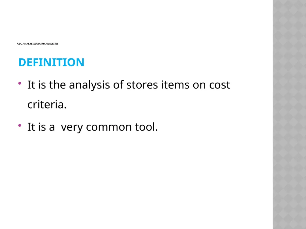 INVENTORY CONTROL Reena Vincent Professor JMCON - slide 25 of 78