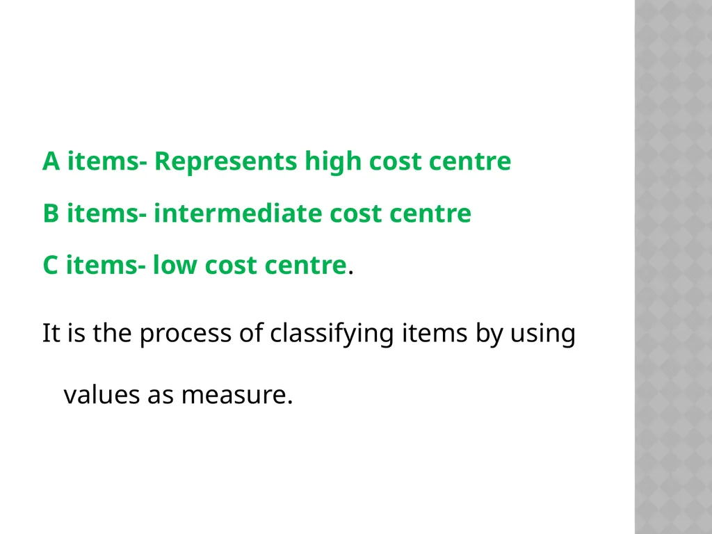 INVENTORY CONTROL Reena Vincent Professor JMCON - slide 26 of 78