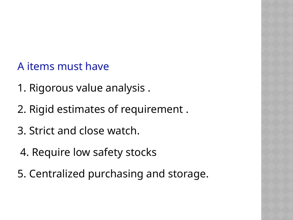 INVENTORY CONTROL Reena Vincent Professor JMCON - slide 29 of 78
