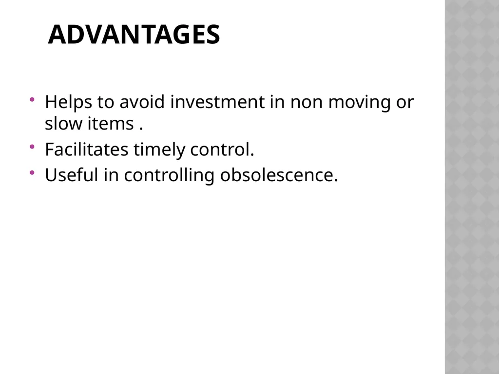 INVENTORY CONTROL Reena Vincent Professor JMCON - slide 52 of 78