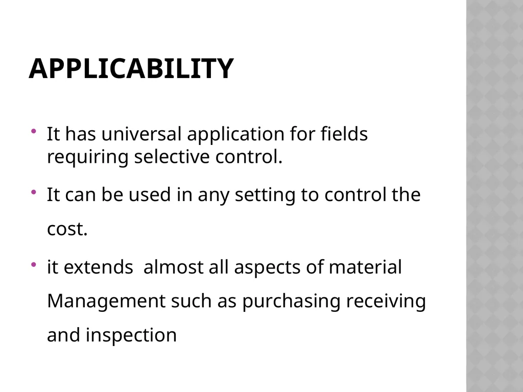 INVENTORY CONTROL Reena Vincent Professor JMCON - slide 39 of 78