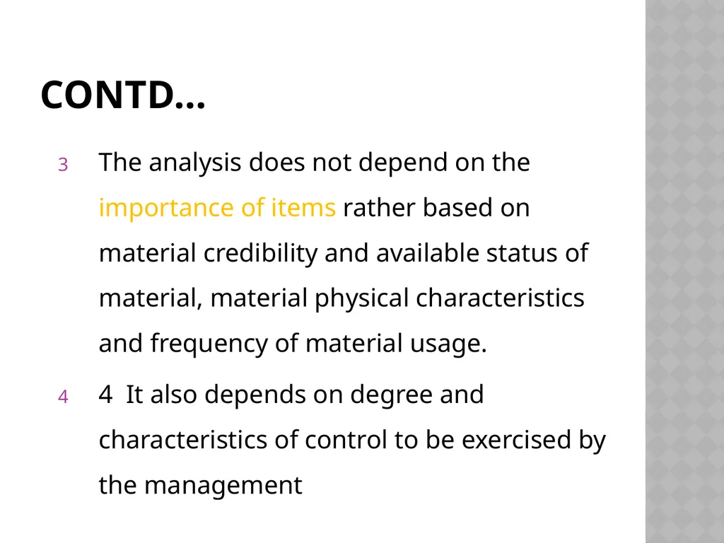 INVENTORY CONTROL Reena Vincent Professor JMCON - slide 34 of 78