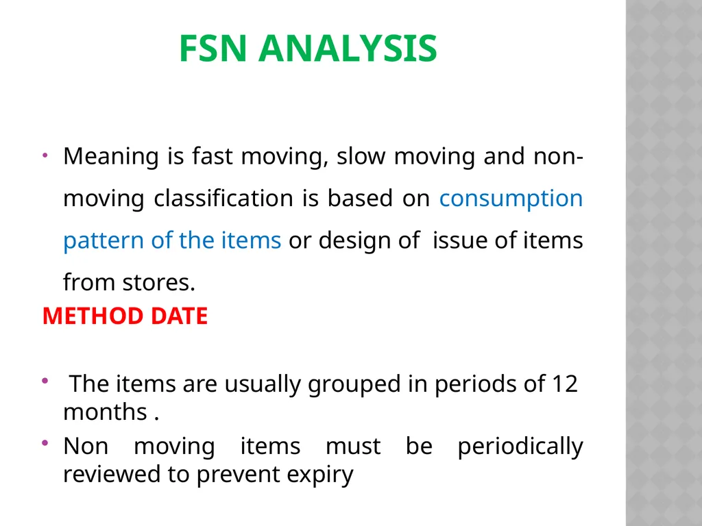 INVENTORY CONTROL Reena Vincent Professor JMCON - slide 49 of 78