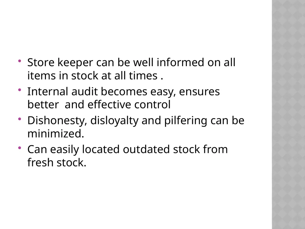 INVENTORY CONTROL Reena Vincent Professor JMCON - slide 74 of 78