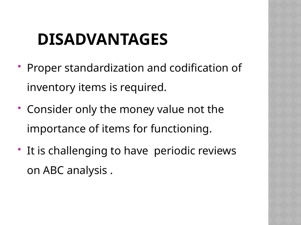 INVENTORY CONTROL Reena Vincent Professor JMCON - slide 38 of 78
