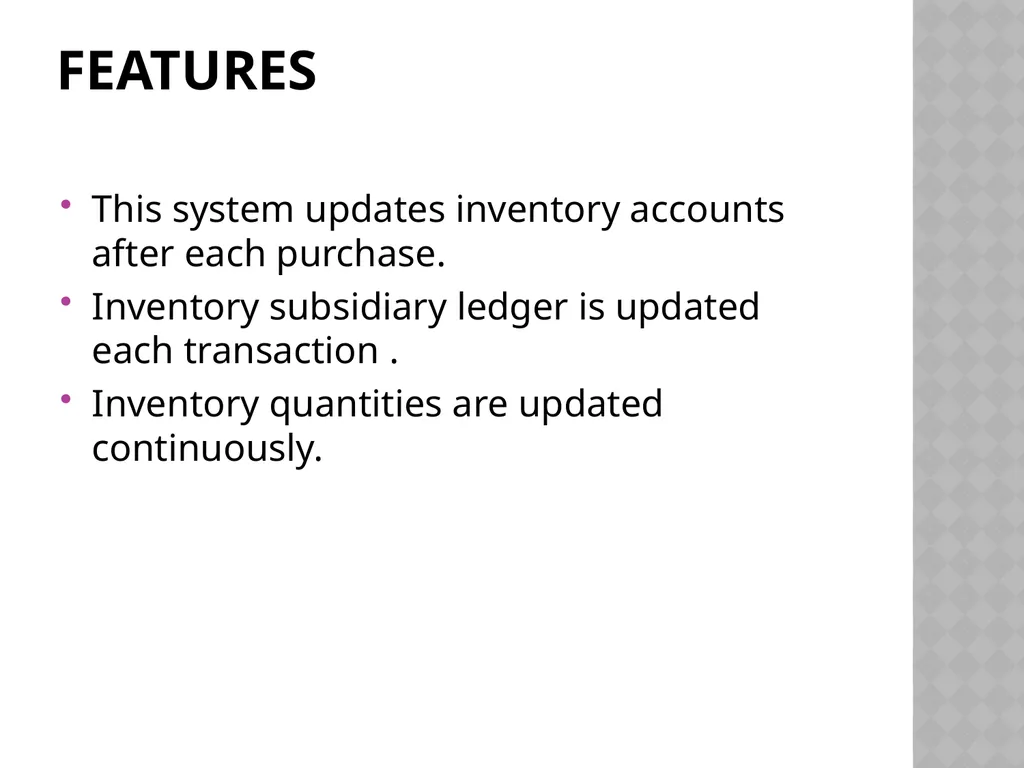 INVENTORY CONTROL Reena Vincent Professor JMCON - slide 75 of 78
