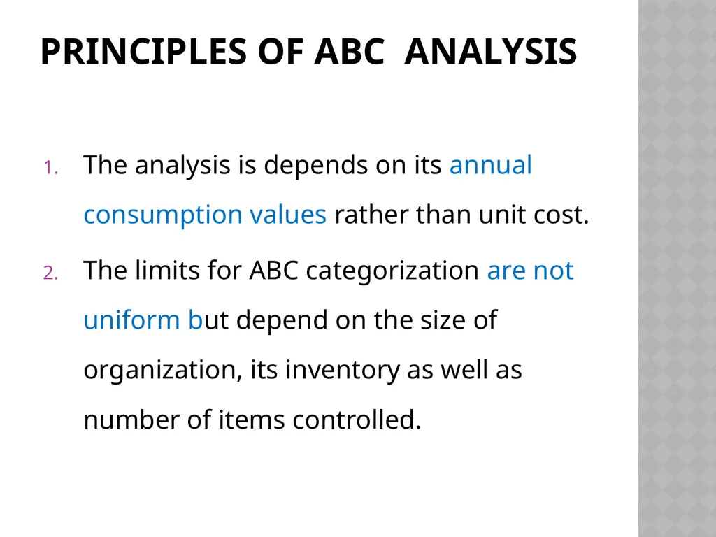 INVENTORY CONTROL Reena Vincent Professor JMCON - slide 33 of 78
