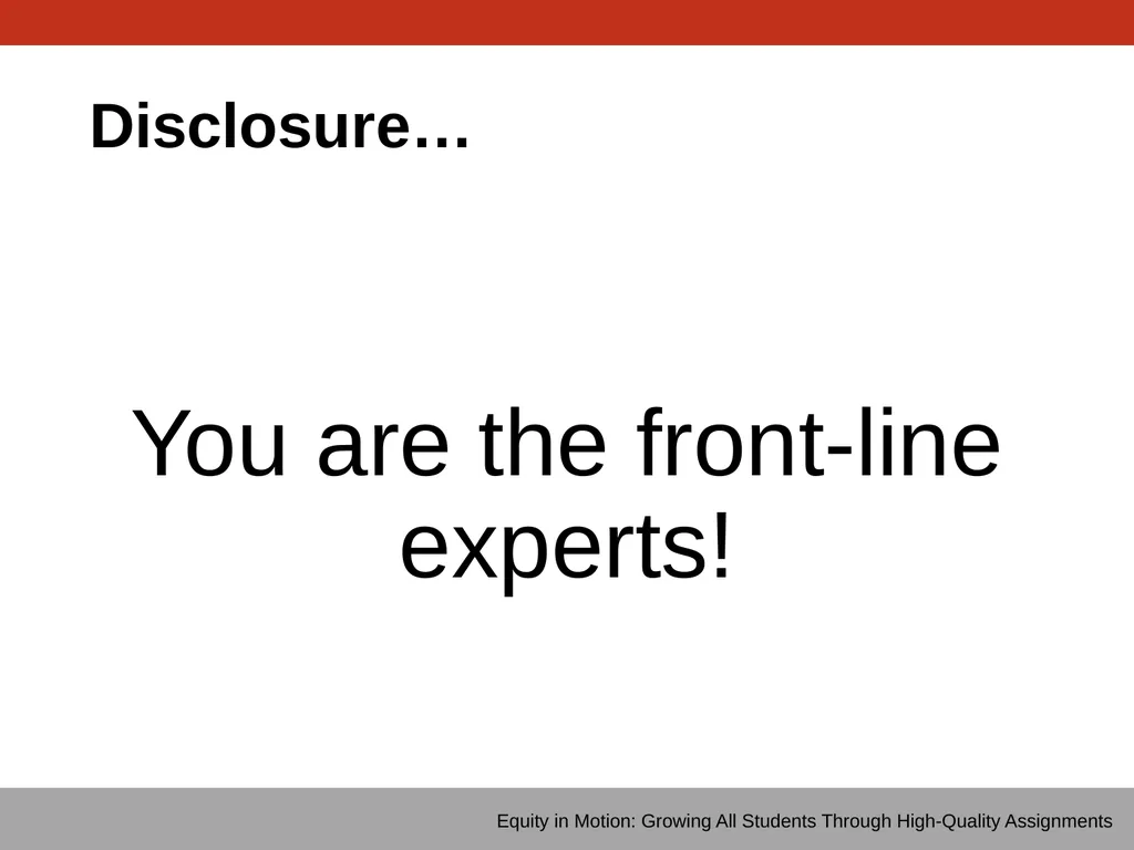 GROWING ALL STUDENTS THROUGH HIGH-QUALITY - slide 4 of 21