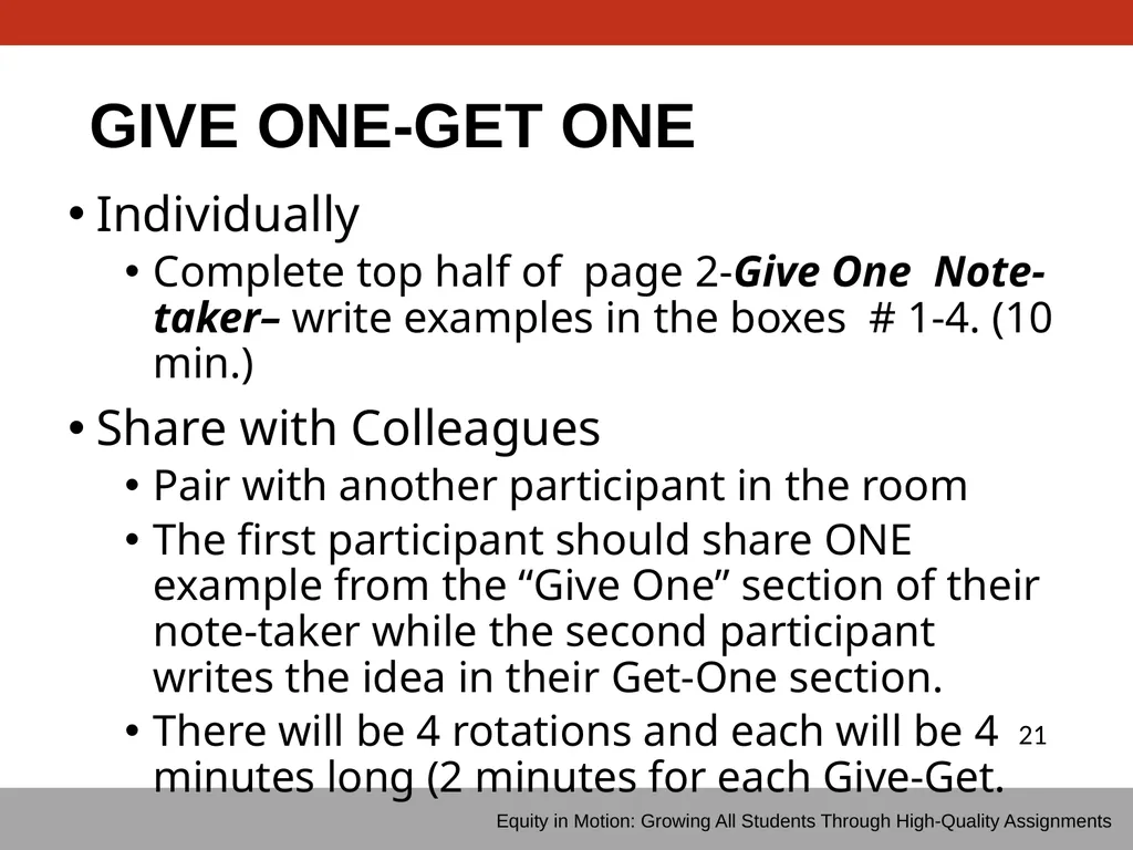 GROWING ALL STUDENTS THROUGH HIGH-QUALITY - slide 21 of 21
