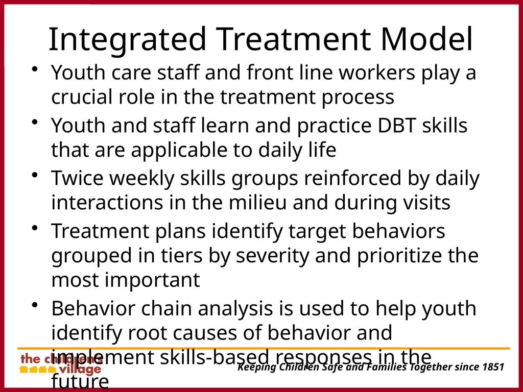 Transforming Residential Care in Preparation for - slide 13 of 16